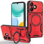 Magnetic Case For Honor X5c Plus 4G  /  X5c 4G  /  Play10A 4G Shockproof TPU + PC Phone Back Cover with Kickstand