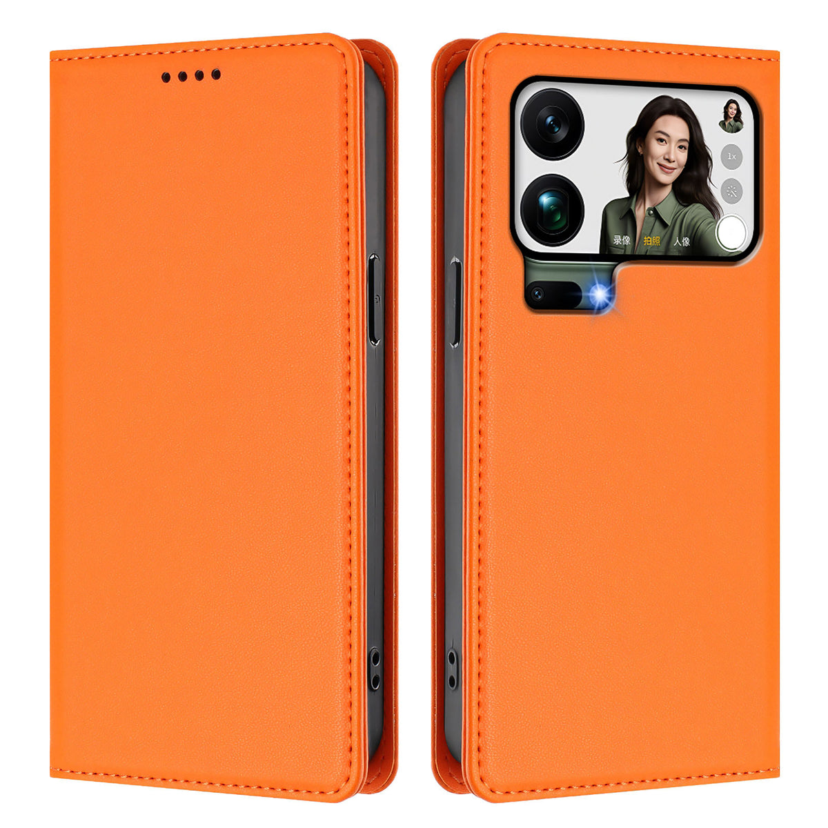 For Xiaomi 17 Pro Max Leather Wallet Case Magnetic Closure RFID Blocking Phone Cover