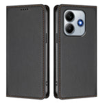For Xiaomi Poco M7 Pro 5G Leather Wallet Case Magnetic Closure RFID Blocking Phone Cover