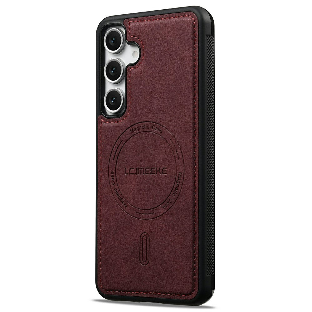 LC.IMEEKE L6 Til Samsung Galaxy A57 5G Magnetisk Etui PU Læderbelagt PC TPU Telefoncover