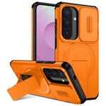 Samsung Galaxy S26 Magnetiskt Skal Stativ Kamera Slider PC + TPU mobilskal