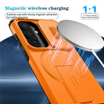 Samsung Galaxy S26 Magnetiskt Skal Stativ Kamera Slider PC + TPU mobilskal