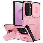 Samsung Galaxy S26 Magnetiskt Skal Stativ Kamera Slider PC + TPU mobilskal