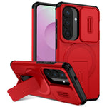 Samsung Galaxy S26 Magnetiskt Skal Stativ Kamera Slider PC + TPU mobilskal