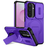 Samsung Galaxy S26 Magnetiskt Skal Stativ Kamera Slider PC + TPU mobilskal