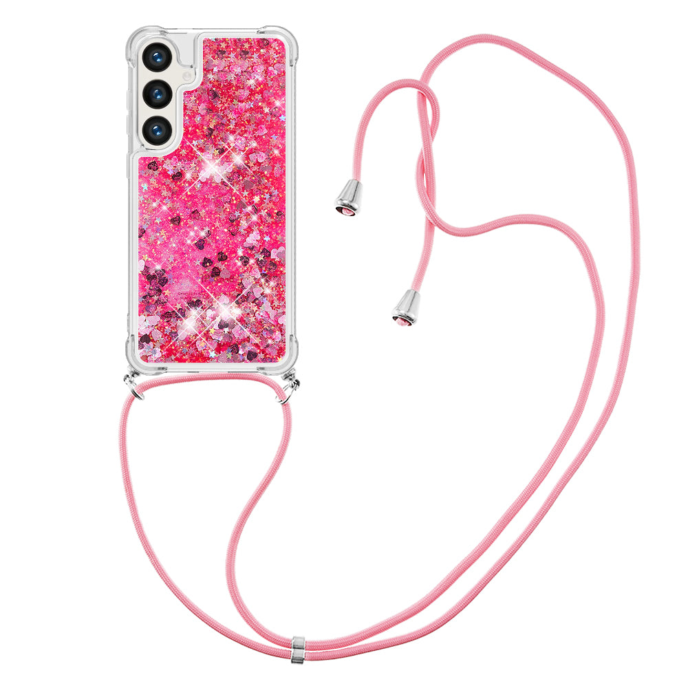 Samsung Galaxy S26+ TPU-skal Quicksand mobilskal med Snodd