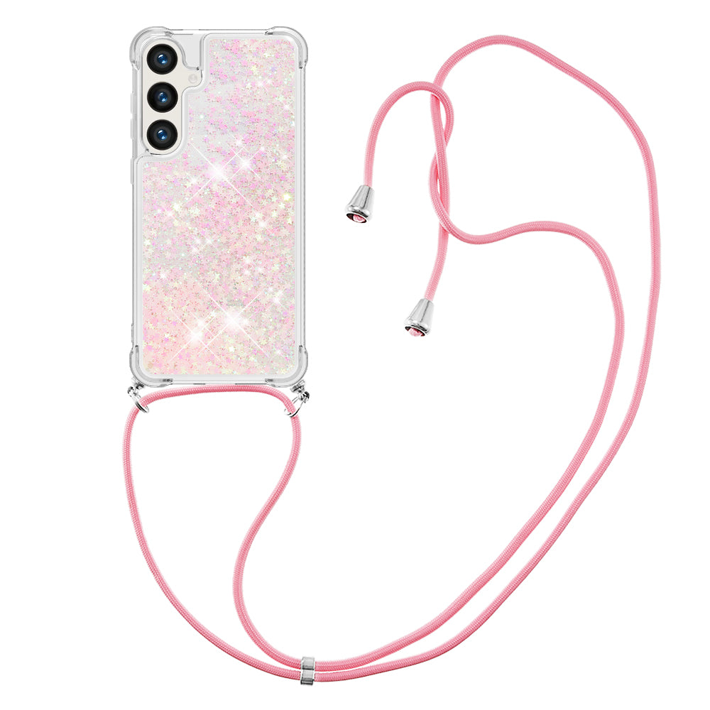Samsung Galaxy S26+ TPU-skal Quicksand mobilskal med Snodd