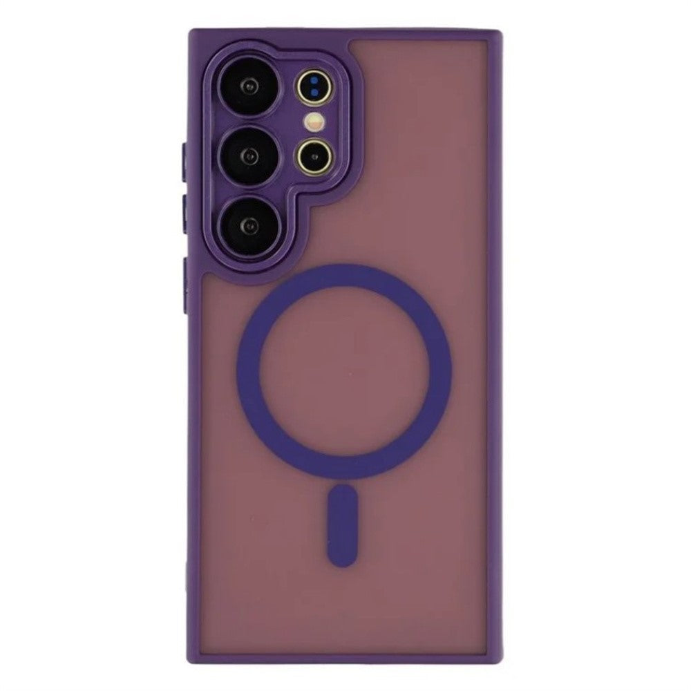 WANLONFENG til Samsung Galaxy S26 Ultra, QB1-serien, PC- og TPU-bagcover, stødsikkert magnetisk mobilcover