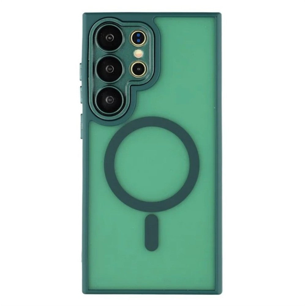 WANLONFENG til Samsung Galaxy S26 Ultra, QB1-serien, PC- og TPU-bagcover, stødsikkert magnetisk mobilcover
