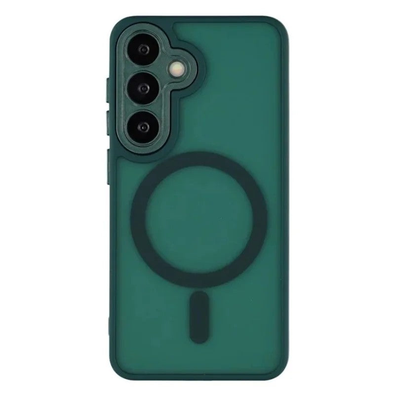 WANLONFENG For Samsung Galaxy S26+ Magnetic Case QB Series PC TPU Phone Cover with Screen Film