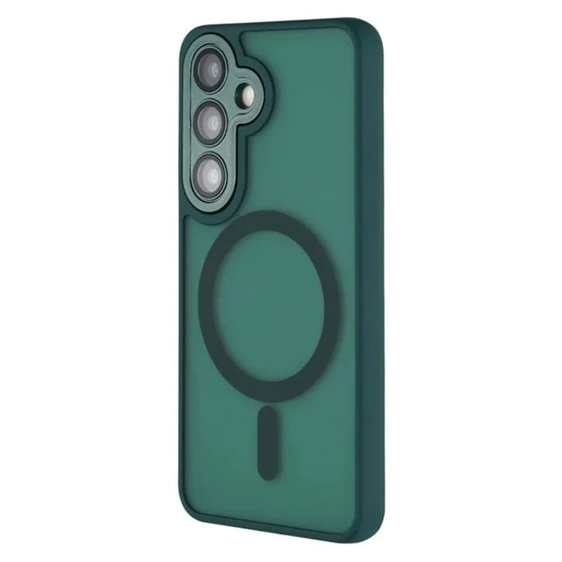 WANLONFENG For Samsung Galaxy S26+ Magnetic Case QB Series PC TPU Phone Cover with Screen Film