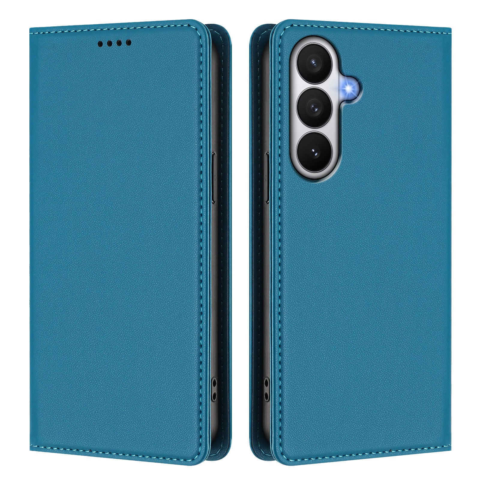 For Samsung Galaxy S27 / S26 Leather Wallet Case Magnetic Closure RFID Blocking Phone Cover