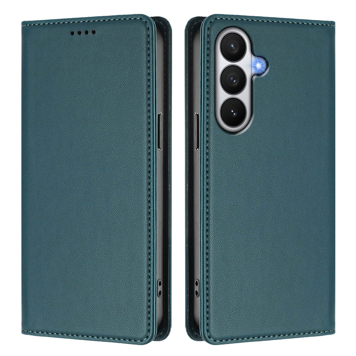 Samsung Galaxy S27 / S26 Läderplånboksfodral Magnetisk stängning RFID-blockerande mobilskal