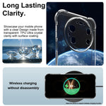 IMAK For Huawei Mate 80 Pro Max Case TPU Phone Cover Airbag Shockproof Protection