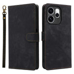 Phone Case For Oppo Reno15 Pro Max 5G (Global) / Reno15 Pro 5G (China) Wallet RFID Blocking PU Leather Phone Cover Stand with Strap
