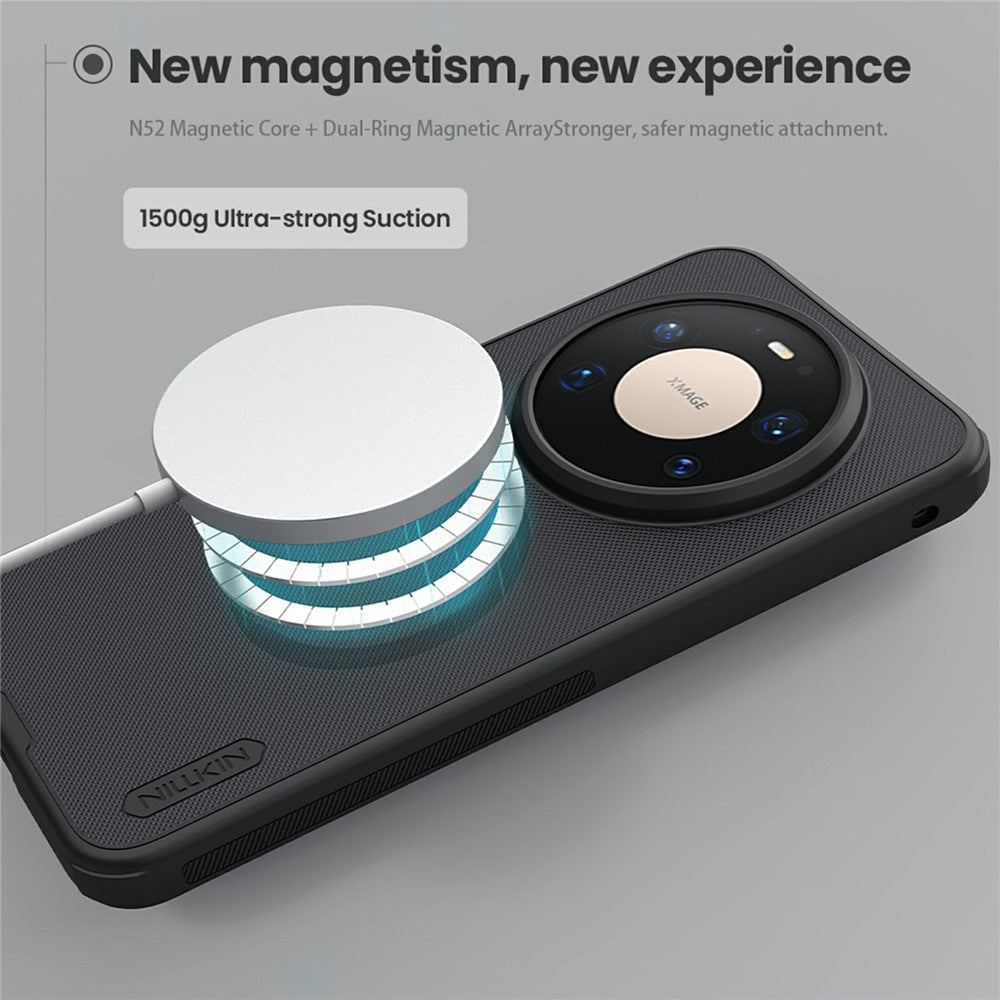 NILLKIN Super Frosted Shield Pro för Huawei Mate 80 Pro Max Magnetiskt Skal PC + TPU mobilskal
