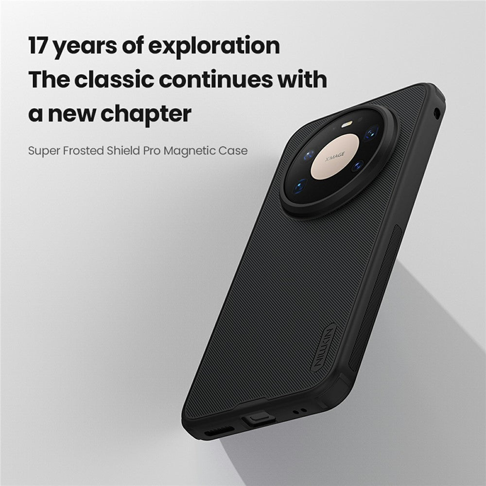 NILLKIN Super Frosted Shield Pro för Huawei Mate 80 Pro Max Magnetiskt Skal PC + TPU mobilskal