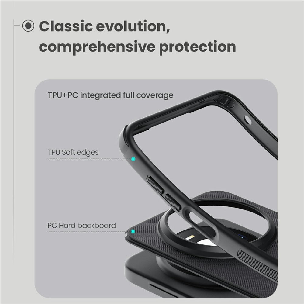 NILLKIN Super Frosted Shield Pro för Huawei Mate 80 Pro Max Magnetiskt Skal PC + TPU mobilskal