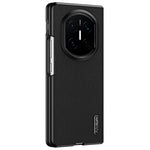 For Huawei Mate X7 Case Wood Texture PU Leather Coated PC TPU Phone Cover
