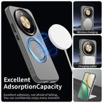 For Honor X9d 5G / X70 5G Magnetic Case Anti Drop Hybrid Phone Back Cover