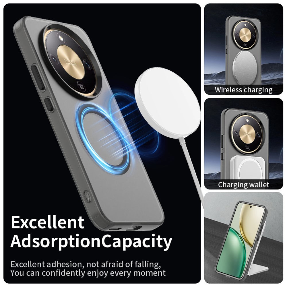 For Honor X9d 5G / X70 5G Magnetic Case Anti Drop Hybrid Phone Back Cover