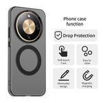 For Honor X9d 5G / X70 5G Magnetic Case Anti Drop Hybrid Phone Back Cover