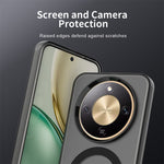 For Honor X9d 5G / X70 5G Magnetic Case Anti Drop Hybrid Phone Back Cover