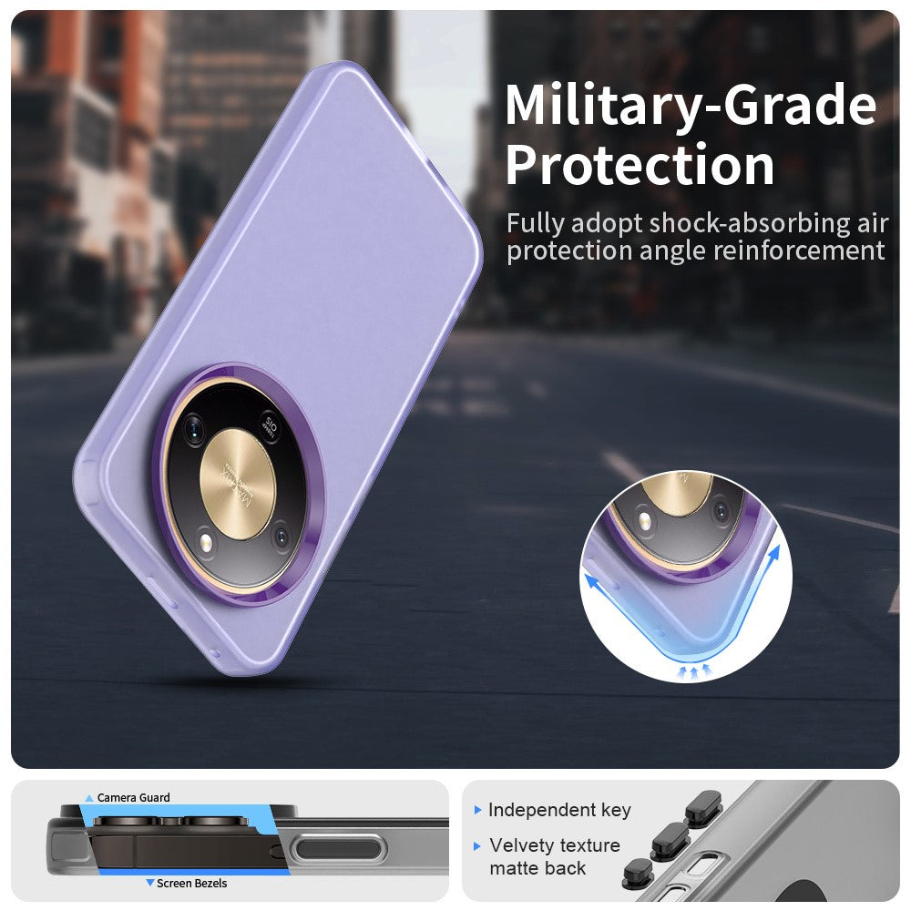 For Honor X9d 5G / X70 5G Case PC + TPU + PET Matte Anti-Drop Phone Back Cover