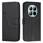 Leather Phone Case For Xiaomi Redmi Note 15 Pro 4G (Global) Foldable Stand Wallet Flip Cover with Strap