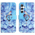 For Samsung Galaxy S26 Case Pattern Print PU Leather Wallet Phone Cover Cross Texture