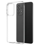 NORTHJO För Samsung Galaxy A33 5G 2-i-1 Reptåligt TPU-mobilskal + Ultraklart Härdat Glas Skärmskydd