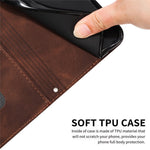 Leather Case For Xiaomi Poco F8 Ultra / Redmi K90 Pro Max 5G / K100 Pro Max 5G Imprinted Triangle Phone Cover with Hand Strap