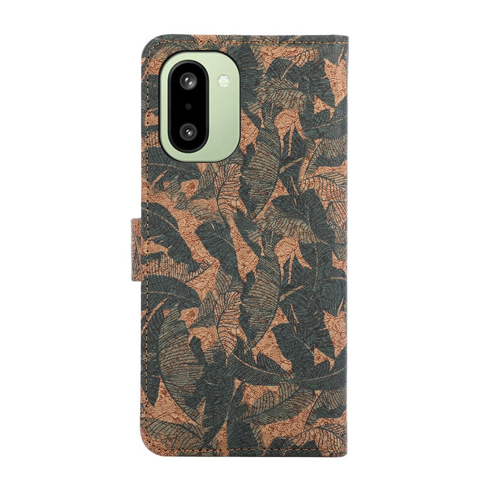 OnePlus 15R 5G Läderplånboksfodral Bohemiskt TPU PU mobilskal med Stativ