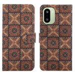 OnePlus 15R 5G Läderplånboksfodral Bohemiskt TPU PU mobilskal med Stativ