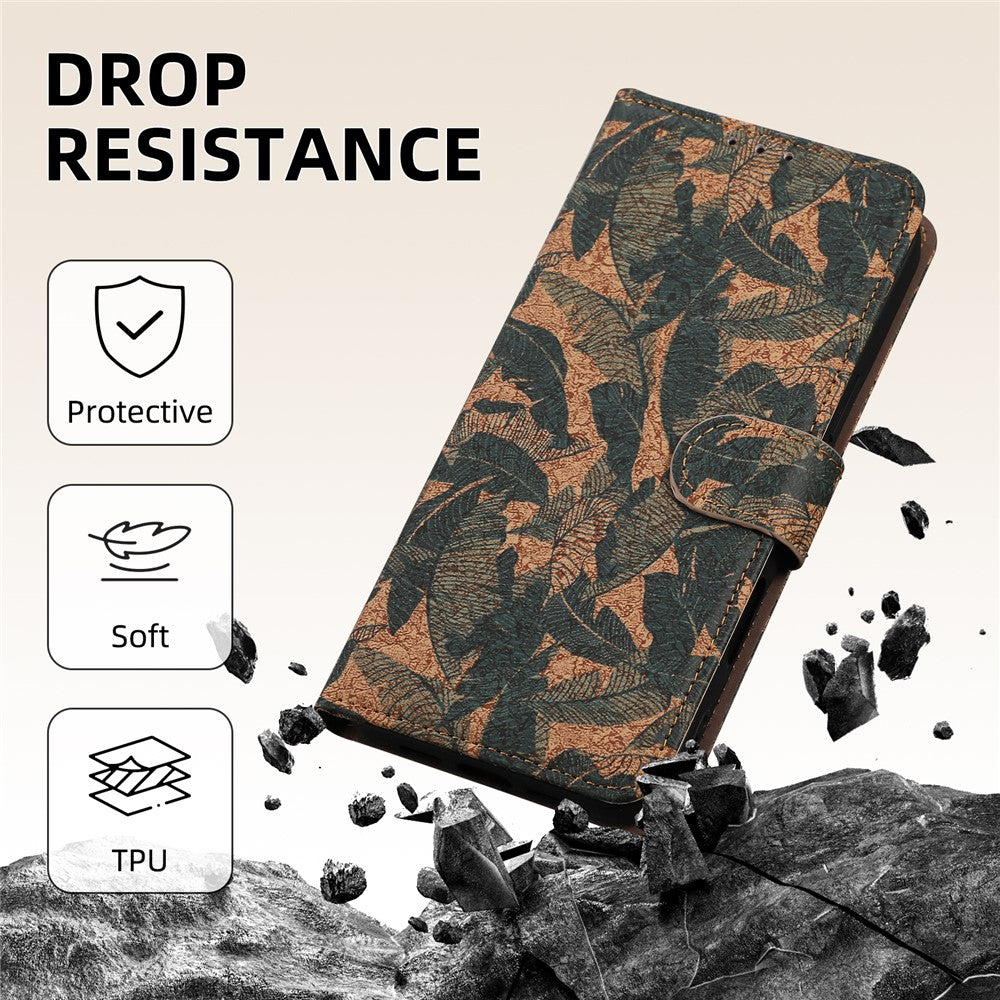For Xiaomi Poco M8 5G / Redmi Note 15 5G (Global) Leather Wallet Case Bohemian-style TPU PU Phone Cover with Stand