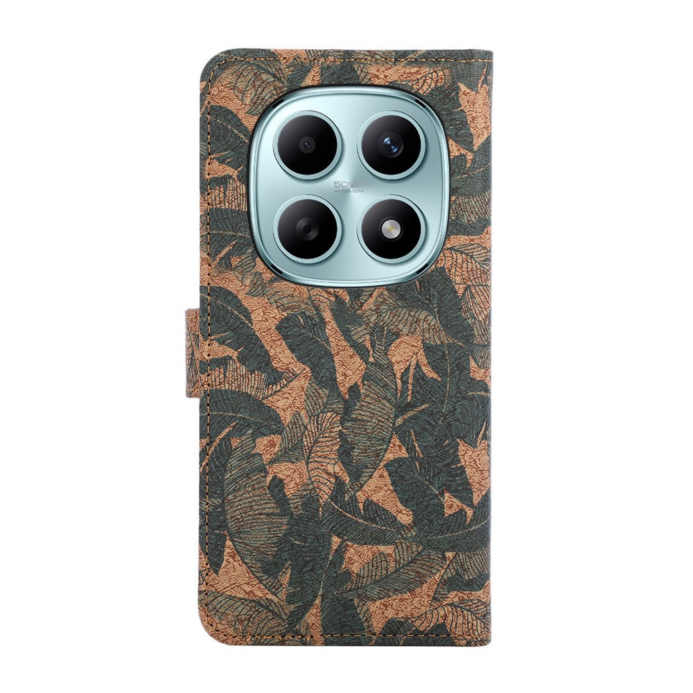 For Xiaomi Poco M8 5G / Redmi Note 15 5G (Global) Leather Wallet Case Bohemian-style TPU PU Phone Cover with Stand