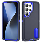 For Samsung Galaxy S26 Ultra Case PC + Silicone + EVA Anti-Drop Kickstand Phone Cover