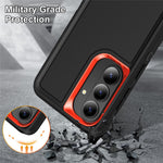 For Samsung Galaxy S26+ Case PC + Silicone + EVA Anti-Drop Kickstand Phone Cover