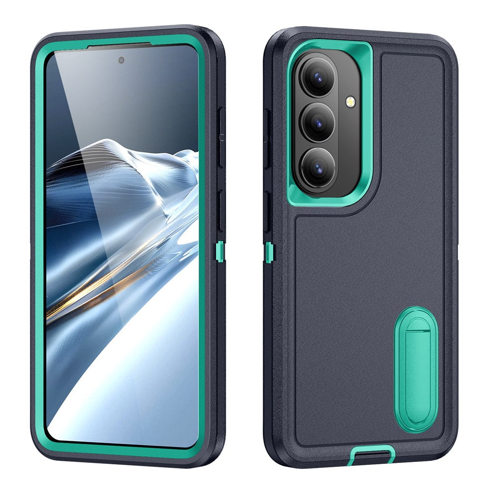 For Samsung Galaxy S26+ Case PC + Silicone + EVA Anti-Drop Kickstand Phone Cover