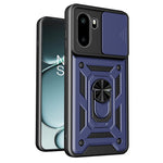 For OnePlus 15R 5G Case with Slide Camera Lid PC + TPU Kickstand Phone Cover