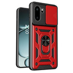 AMORUS För OnePlus 15R 5G Skal Stativ PC + TPU mobilskal med Kameralinsreglage