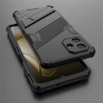 For Samsung Galaxy A08 5G / A08 4G / A07 5G / A07 4G Case PC + TPU Shockproof Phone Cover with Kickstand