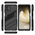 For Samsung Galaxy A08 5G / A08 4G / A07 5G / A07 4G Case PC + TPU Shockproof Phone Cover with Kickstand