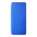 Phone Case For Oppo A6x 5G  /  A6x 4G Carbon Fiber Texture Drop-Proof PU Leather Phone Cover