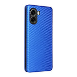 Phone Case For Oppo A6x 5G  /  A6x 4G Carbon Fiber Texture Drop-Proof PU Leather Phone Cover