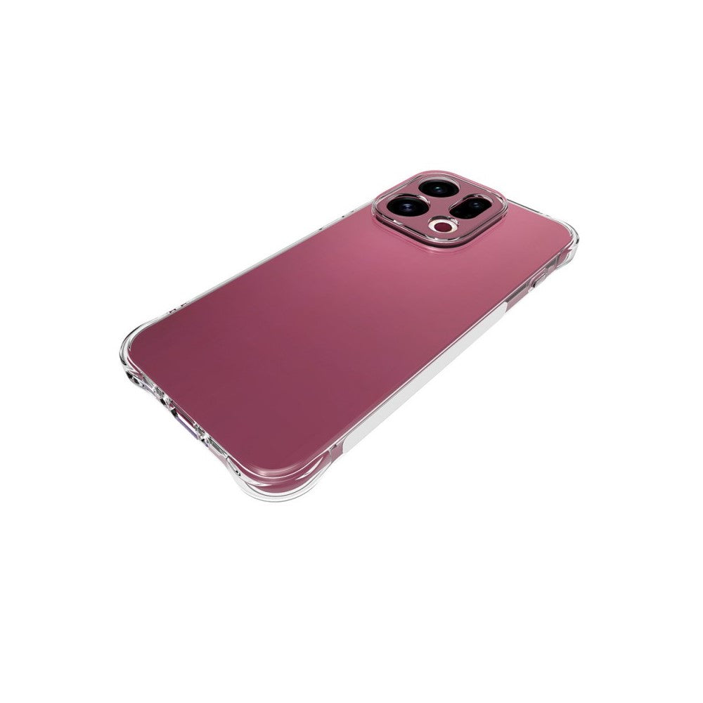WANLONFENG För Oppo Find X9 5G Skal WL-serien 2.0mm TPU mobilskal med Härdat Glasfilm