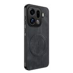 WANLONFENG Magnetiskt Skal För Oppo Find X9 Pro 5G SD1-serien Nappatextur PC TPU mobilskal