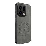 WANLONFENG For Oppo Find X9 5G Magnetic Case  SD1 Series Nappa Texture PC TPU Phone Cover