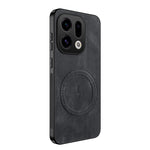 WANLONFENG For Oppo Find X9 5G Magnetic Case  SD1 Series Nappa Texture PC TPU Phone Cover
