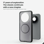 NILLKIN Super Frosted Shield Pro for Huawei Mate 80  /  80 Pro Magnetic Case Matte PC TPU Clear Black Phone Back Cover